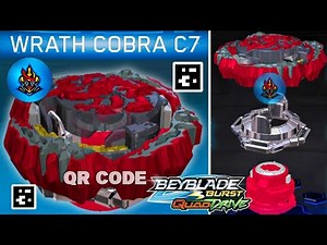 WRATH COBRA C7 QR CODE FINALLY IN BEYBLADE BURST APP