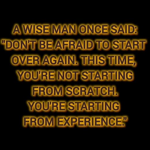 You’re Not Starting From Scratch, You’re Starting From Experience 💪 #shorts