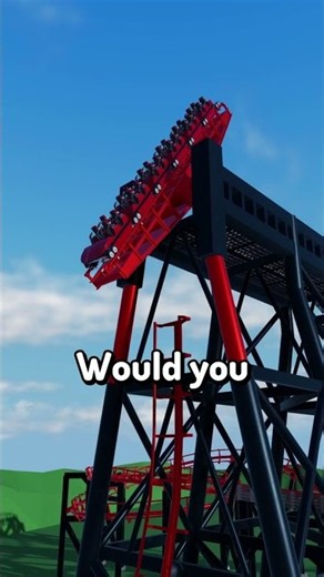 Would you ride this TILT TRACK Rollercoaster? #roblox #themeparktycoon2