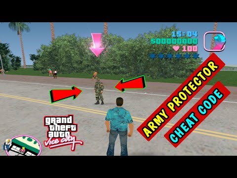 GTA Vice City | ARMY PROTECTOR | Cheat Code | Army Protector Cheats For GTA Vice City | SHAKEEL GTA