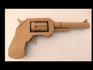 DIY|| How to make Six Round Revolver with cardboard at home||