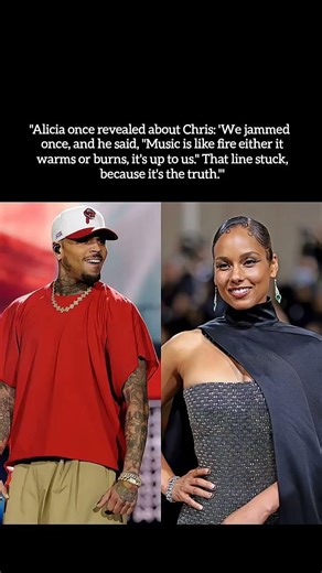 What Alicia Keys Revealed About Chris Brown 😳 #popculture #celebritynews