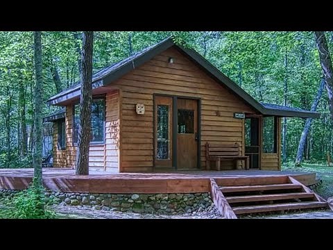 Rustic Beautiful Small Cabin on 2.94 Acres for Sale in WI