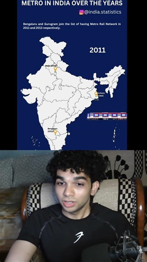 he Massive Growth of India’s Metro Network! 🚆