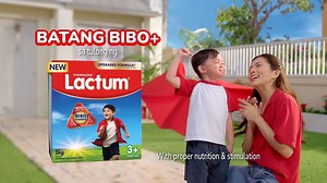 22K reactions · 1.1K shares | TADAA!! ✨​ May NEW #Lactum3 na para sa Bibo+ Kid mo! May dagdag na DHA (vs previous formulation), kaya may #DagdagGaling (with proper nutrition and stimulation) #BatangBibo ang Batang #Lactum3​ ASC Ref. Code M0040P042925L | Lactum 3+ & 6+ | Facebook