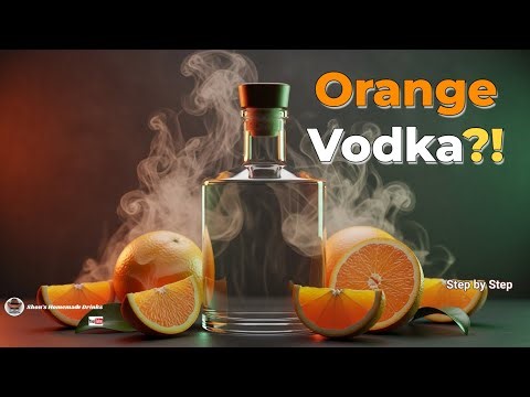 How to Make Orange‑Flavored Vodka at Home | Beginner Step‑by‑Step 🍊🍸