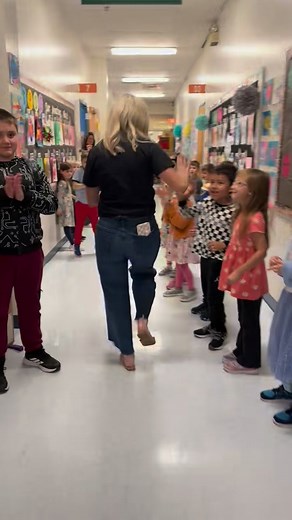 Today is Mrs. Koch’s birthday so of course we celebrated with a surprise dance party to end the day! 💗🥳 | Ms. Barton's Class