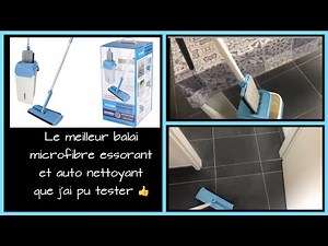 Un des meilleurs balai avec seau d’essorage auto nettoyant (revue complète )