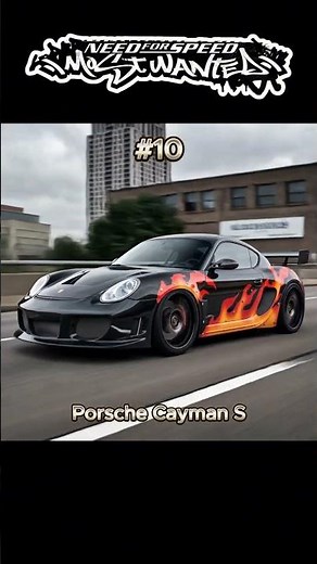 NFS Most Wanted: All Blacklist Cars