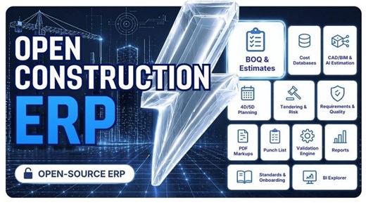 OpenConstructionERP | QTO, BOQ and AI estimating - Construction ERP that runs on your laptop | Artem Boiko