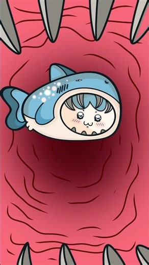 Shark Attack Animation! 🦈