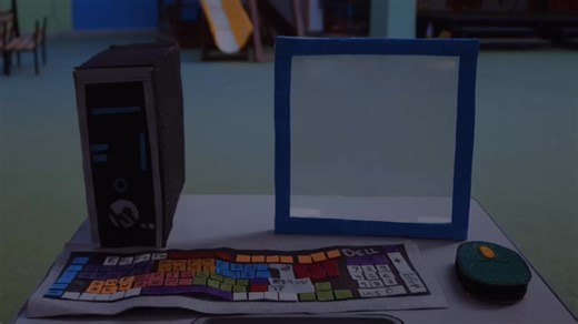 1.4K views · 14 reactions | Learning through play! Our kids pick a flashcard and place it on the monitor to explore computer parts in a fun and interactive way ✨” من اللعب للتعلّم! أولادنا بيختاروا فلاش كارد ويحطّوها على المونيتور علشان يتعرّفوا على أجزاء الكمبيوتر بشكل ممتع ومختلف ‍✨ #Alahram_Modern_school #ams | AMS | Facebook