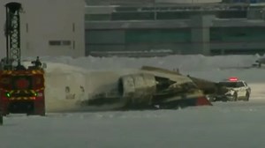 Delta flight has 'incident' upon arrival at Toronto airport, 8 injured