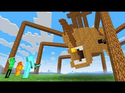 Minecraft but there are Structure Bosses