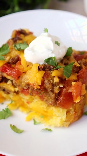 Kelsey Smith on Instagram: "This easy Mexican cornbread casserole recipe is made with ground beef, Jiffy corn muffin mix, sweet corn, taco seasoning, Rotel, and cheese. Ingredients ½ pound ground beef 1 can Rotel diced tomatoes with green chilies drained, 10 oz each ½ packet taco seasoning 1 box Jiffy Corn Muffin Mix 8.5 oz ⅓ cup milk 1 large egg 1 can sweet corn drained, 15 oz 1 cup shredded sharp cheddar Directions Preheat the oven to 350ºF (175ºC). Coat an 8 by 8-inch baking dish in cooking s
