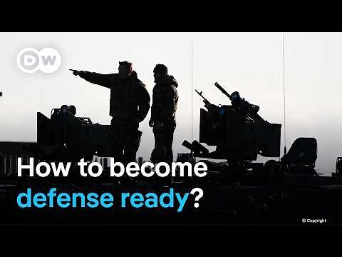 The EU needs to figure out how to ramp up their military capabilities fast | DW News