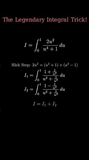 This SLICK Trick Destroys the Hardest Integrals! 🤯