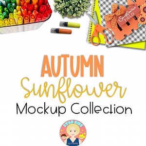 Fall Sunflower Mockups
