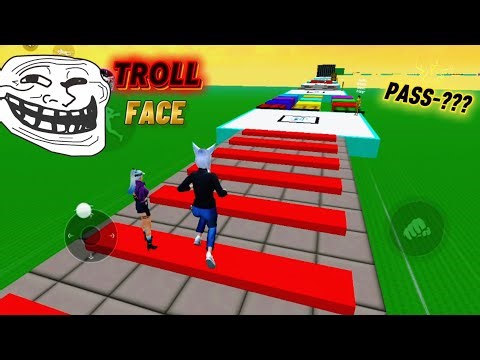 HOW TO PLAY TROLL FACE CRAFT LAND MAP 😂|| PASSWORD 🔑 REVAL 🥰
