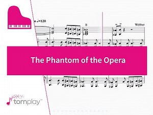 The Phantom of the Opera - Piano Sheet Music