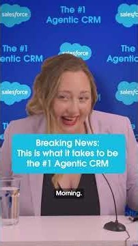 Salesforce is the #1 Agentic CRM