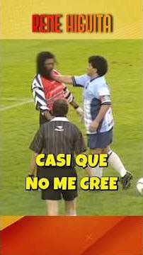 ⭐⚽ANECDOTE FROM THE FAREWELL MATCHES▶️#football #argentina #colombia #maradona #chilavert #shorts