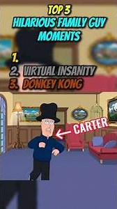 Top 3 Hilarious Family Guy Moments Ranked 😂 #familyguy #familyguymemes #familyguyscene #ranking