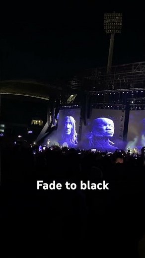 Metallica live Adelaide 2025, Fade to black intro. #metallica #metallicalive #fadetoblack #liverock