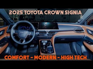 2025 Toyota Crown Signia Interior Review