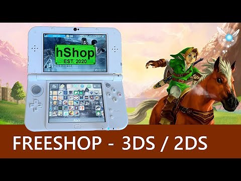 Instala hShop en tu Nintendo 3DS 2DS. NUEVA FREESHOP