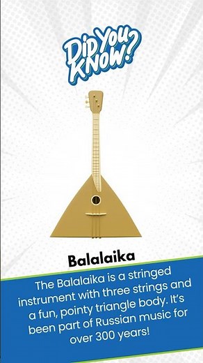 The Balalaika | Musical Minute | Green Bean's Music