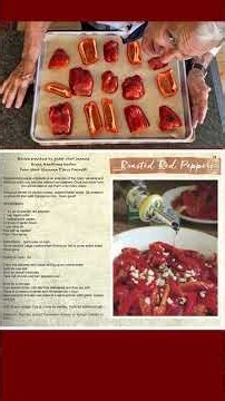 How to Make Roasted Red Peppers