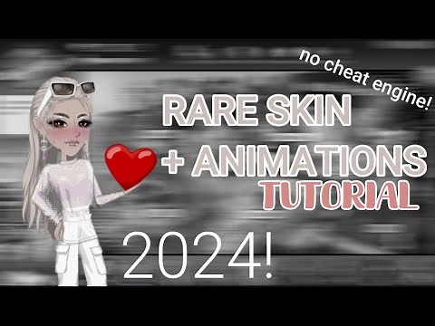 RARE SKIN TUTORIAL 2024 NO CHEAT ENGINE || moviestarplanet