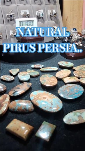 Costum ring sendiri aja..!! Natural turqoise pirus persia asli, pirus biru, pirus hijau urat #gems