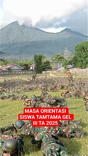 Masa Orientasi SISWA TAMTAMA GEL III TA 2025 #tni #tnidihatirakyat #abdinegara #army