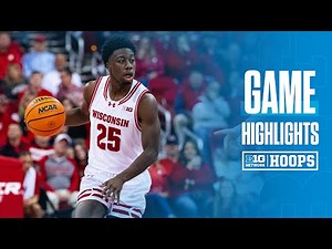 SIU-Edwardsville at Wisconsin | HIGHLIGHTS | Big Ten Men's Basketball | 11/17/25