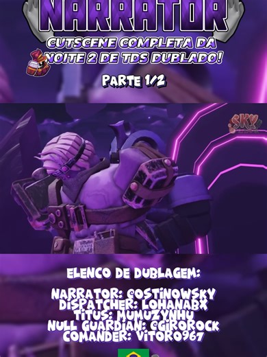TOWER DEFENSE SIMULATOR DUBLADO 🇧🇷 - CUTSCENA COMPLETA DA NOITE 2! 🎭 (PARTE 1) | #brasil #dublagem #fypシ #games #fandub #animação #shorts #comic #forsaken #noli #narratornoli #forsakendublado #TDS #towerdefensesimulator #tdsanarrator