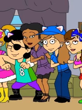 Sheryl, Trinity, Miss Maude, Sullivan, Shanice, Barbara, Dollye, and Ethyl yell