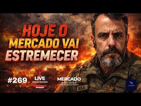 HOJE O MERCADO VAI ESTREMECER (AO VIVO - FOREX E ÍNDICES #269