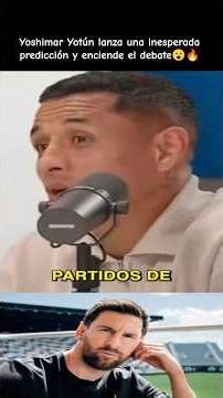 Yoshimar Yotun's controversial prediction for Argentina vs. England #yotun