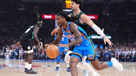 SGA says Kenrich Williams stepped up 'big time' for Thunder in win vs Knicks