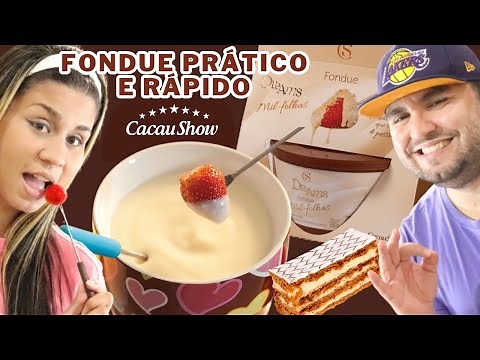 FONDUE CACAU SHOW MIL-FOLHAS - LANÇAMENTO