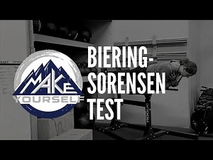 Biering-Sorensen Test
