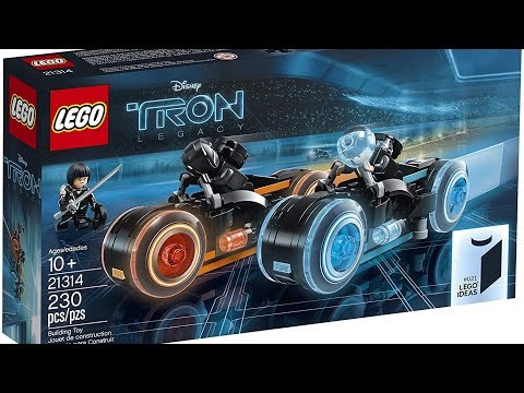 Lego Tron Legacy #lego #legobuild #legominifigures #tronlegacy