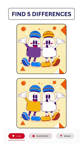 Spot 5 and Unlock Your Hidden Genius! #shorts