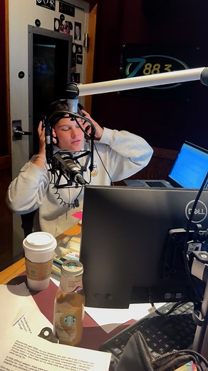 It's one of her favorite songs...I'm thankful that my daughter was hanging out with me at work this weekend! We have fun! Fundraiser is going on! We are loving the stories! Thank you for the prayers and for the support! We are getting there! You can give now at StandWithYourZ.com. Love y'all! - Tyler | Z88.3 Mornings