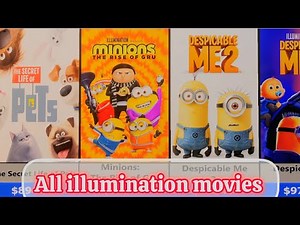 All Illumination Animated Movies Ranked by Box Office (Highest to Lowest) 💰🎥
