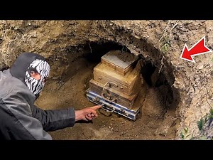 We Found A Real Treasure Chest❗️ We Called The Police. Treasure Hunt With Metal Detector!