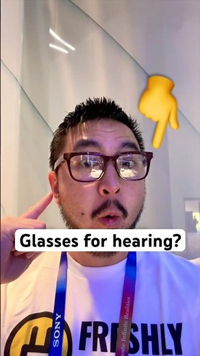 These GLASSES are the future for HEARING LOSS?