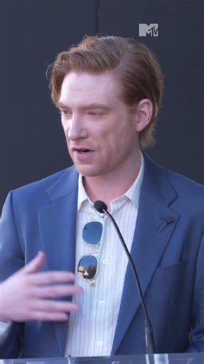 Domhnall Gleeson delivers an iconic speech at Rachel McAdams’ Hollywood Walk of Fame ceremony 👏 Rachel McAdams truly does have it all ✨ #RachelMcAdams #DomhnallGleeson #AboutTime #MTVCeleb | MTV UK